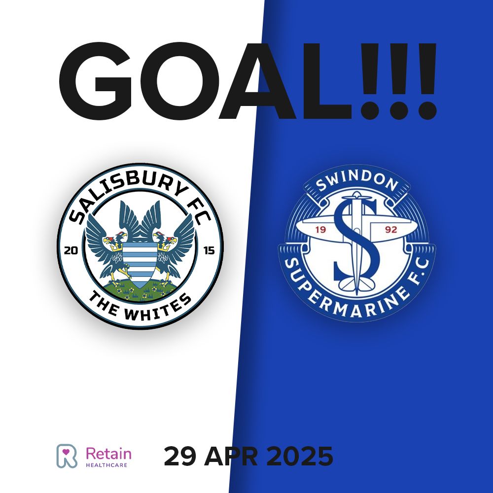 SalisburyFC's tweet photo. ⏰53' | GOAL!

Salisbury 3-3 Swindon Supermarine 

Watts smashes home to put us level. https://t.co/fb67ieuHYY