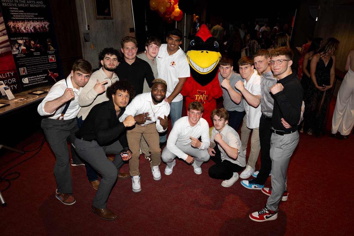 ISUathletes's tweet photo. A night to remember! 📸 We rolled out the red carpet at the OSCARS to honor the incredible achievements of our student-athletes, celebrating excellence in the classroom, on the field, and beyond. https://t.co/iX0Cn8GPWe