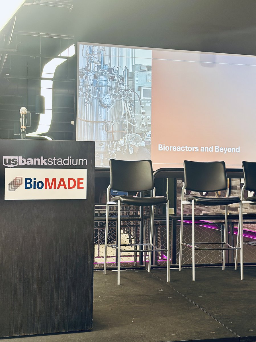 For those attending the <a href="/TheBioMADE/">BioMADE</a> Member Meeting, join <a href="/cauldronferm/">Cauldron | The Future is Fermented</a> CTO David Weiner at 3:15pm CT in the Delta Club for a panel discussion on “Bioreactors and Beyond." 

Don't miss this spotlight on the latest advancements in #biomanufacturing system design #BioMADE
