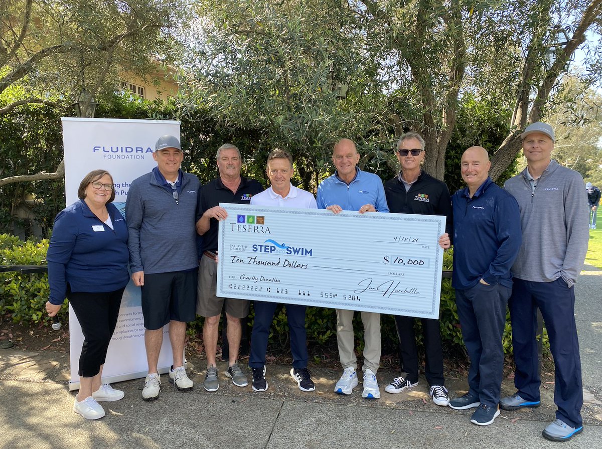 teserraoutdoors's tweet image. Teserra is thrilled to donate $10,000 to Step Into Swim, an incredible program that provides free swim lessons to children, helping create safer swimmers &amp;amp; saving lives. 

#StepIntoSwim  #FluidraFoundation #Charity #Teserra #WFFS #SwimSafe #RowdyGaines