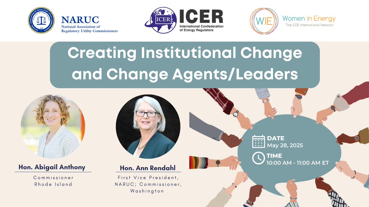 NARUC (@naruc) on Twitter photo Women might choose not to negotiate because we undervalue ourselves or for fear of being seen as too assertive to the point where women’s ideas, contributions, and even salaries may be compromised.
🔗 Register at bit.ly/44NZjBP.
<a href="/IcerWomen/">ICER Women in Energy</a> Women might choose not to negotiate because we undervalue ourselves or for fear of being seen as too assertive to the point where women’s ideas, contributions, and even salaries may be compromised.
🔗 Register at bit.ly/44NZjBP.
<a href="/IcerWomen/">ICER Women in Energy</a>