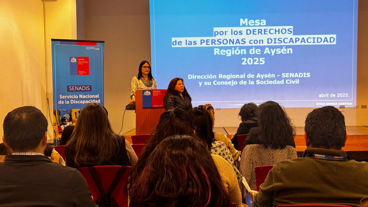 Mesa por los Derechos de las Personas con Discapacidad de la región de Aysén inicia su segundo año de trabajo para avanzar hacia un territorio con igualdad de oportunidades, aplicando los principios que mandata la Ley 20.422 #ChileInclusivo