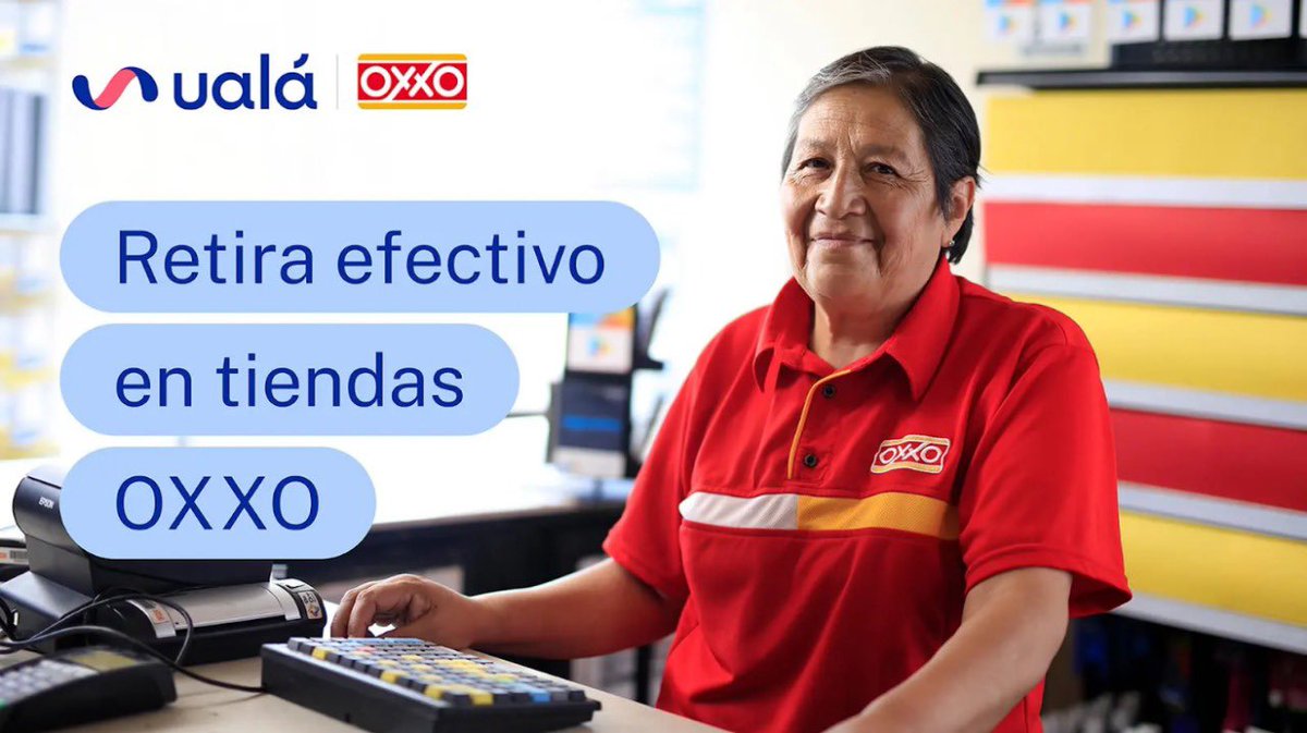 pbarbieri's tweet image. Hoy en @uala_mx lanzamos alianza @Tiendas_OXXO. TODOS nuestros usuarios pueden retirar efectivo en más de 23.000 tiendas en todo México. Así, ya contamos con más de 85.000 puntos de retiro de efectivo. 
Juntos construimos el mejor banco de México! Y lo mejor está por venir… ❤️🇲🇽