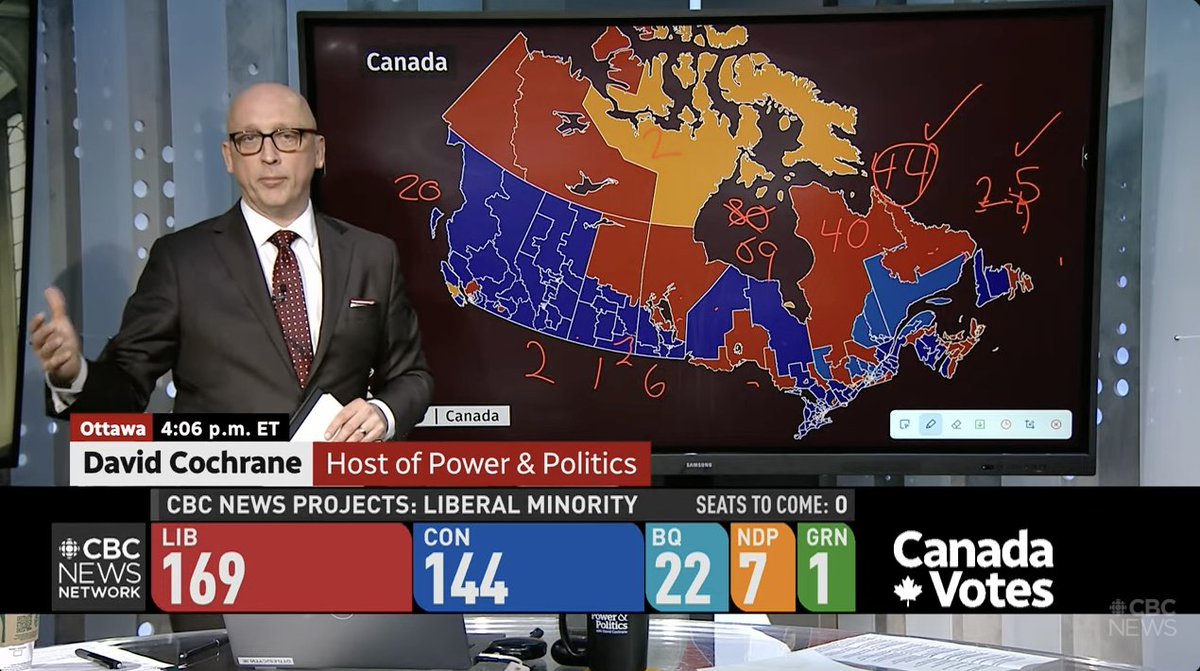 🚨 LIBERAL MINORITY GOVERNMENT CONFIRMED 🚨