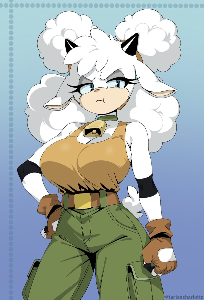 She’s a cutie even when she’s mad
#sonic #sonicart #Lanolin #LanolintheSheep #sonicfanart