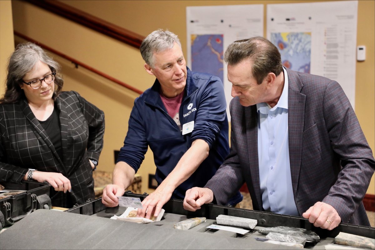 DakotaGoldCorp's tweet image. We wanted to share a few more snap shots from @GovLarryRhoden visit to @DakotaGoldCorp earlier this month as part of the #OpenForOpportunity tour of #SouthDakota that focuses on business development, workforce needs and future opportunities! 
#NYSEA$DC #Gold