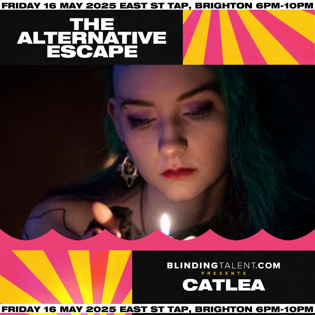 I’m SO excited to play the Alternative Escape in Brighton at East Street Tap on May 16. We’re sharing the stage with 5 other FANTASTIC bands! The show is FREE and starts at 6 pm. It’s going to be an awesome night 😌 Can’t wait to see you there! ✨
~Catlea 💙