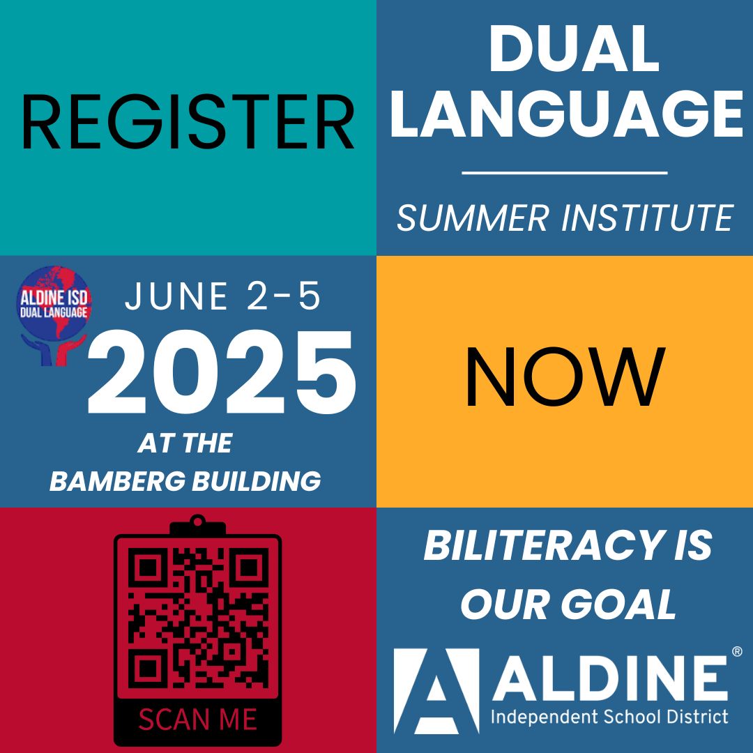 Lola Perejon (@mslolaperejon) on Twitter photo <a href="/AldineISD/">Aldine ISD</a> teachers: Ready to level up your dual language teaching?
Join the Dual Language Institute, June 2nd-5th, 2025!
Register now! tinyurl.com/yc4z9w4t
<a href="/Aldine_Bil_ESL/">Eva Iñiguez 🦋</a> <a href="/delgadong94/">Altagracia H Delgado</a> <a href="/AldineEsl/">Aldine ESL Elem</a> <a href="/teachbernieb/">Bernadette</a> <a href="/GomezTempleton/">Mrs. Gómez-Templeton</a> <a href="/AldineProfLearn/">AldineISD Professional Learning</a> <a href="/AldineISD/">Aldine ISD</a> teachers: Ready to level up your dual language teaching?
Join the Dual Language Institute, June 2nd-5th, 2025!
Register now! tinyurl.com/yc4z9w4t
<a href="/Aldine_Bil_ESL/">Eva Iñiguez 🦋</a> <a href="/delgadong94/">Altagracia H Delgado</a> <a href="/AldineEsl/">Aldine ESL Elem</a> <a href="/teachbernieb/">Bernadette</a> <a href="/GomezTempleton/">Mrs. Gómez-Templeton</a> <a href="/AldineProfLearn/">AldineISD Professional Learning</a>
