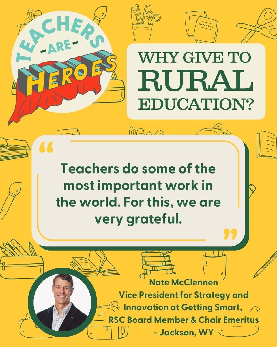 So far, we’ve raised $8,531 of our $10,000 goal for the #TeachersAreHeroes campaign. With just a ONE day left, we know we can make it, with your help. Donate &amp; share with a friend today! 💛 

Honor a teacher hero: givebutter.com/teachers-are-h…