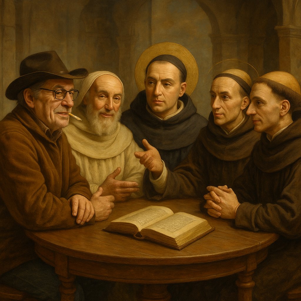 1. 🚬🤠💀

Uma homenagem ao professor Olavo de Carvalho (1947-2022), que hoje completaria 78 anos. Que Deus o abençoe em Sua Eterna Graça e Misericórdia! Parabéns e obrigado!

"Desde logo, a imagem que hoje temos do esplendor escolástico é construída com base nuns quantos poucos