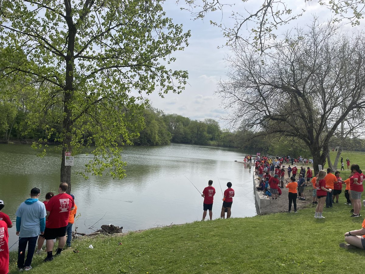 What a great morning for the <a href="/FCSDNews/">Fairfield City Schools</a> Fishing Trip! #FairfieldPride