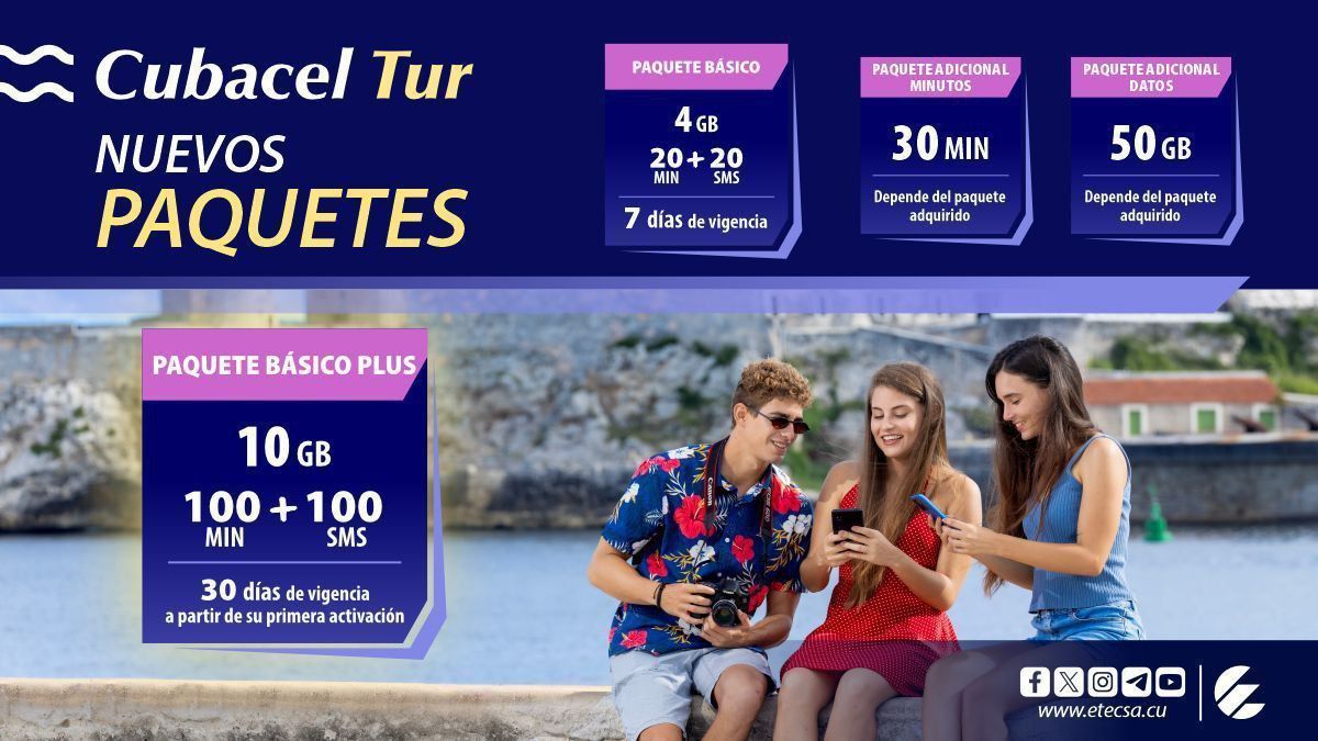 migueld9025's tweet photo. ¡Disfruta 😋 de su estancia #Cuba 🇨🇺 y comparte 📸 sus experiencias, en todo momento, con sus familiares 👪 y amigos 🤗!
✅#CubacelTur línea móvil 📱 para tu estancia en el país #EtecsaConCuba #JuntosPorMayabeque https://t.co/0dh9m75aas