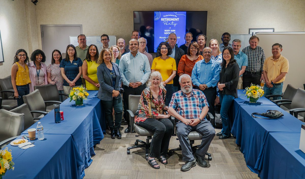 GeorgiaTech_ECE's tweet image. We’d like to congratulate professor Mary Ann Weitnauer on her upcoming retirement after 48 years at Georgia Tech!
Over the course of her career, she became a leader in wireless communications research and a trailblazer for women in engineering.
🔗 bit.ly/3EDDomp