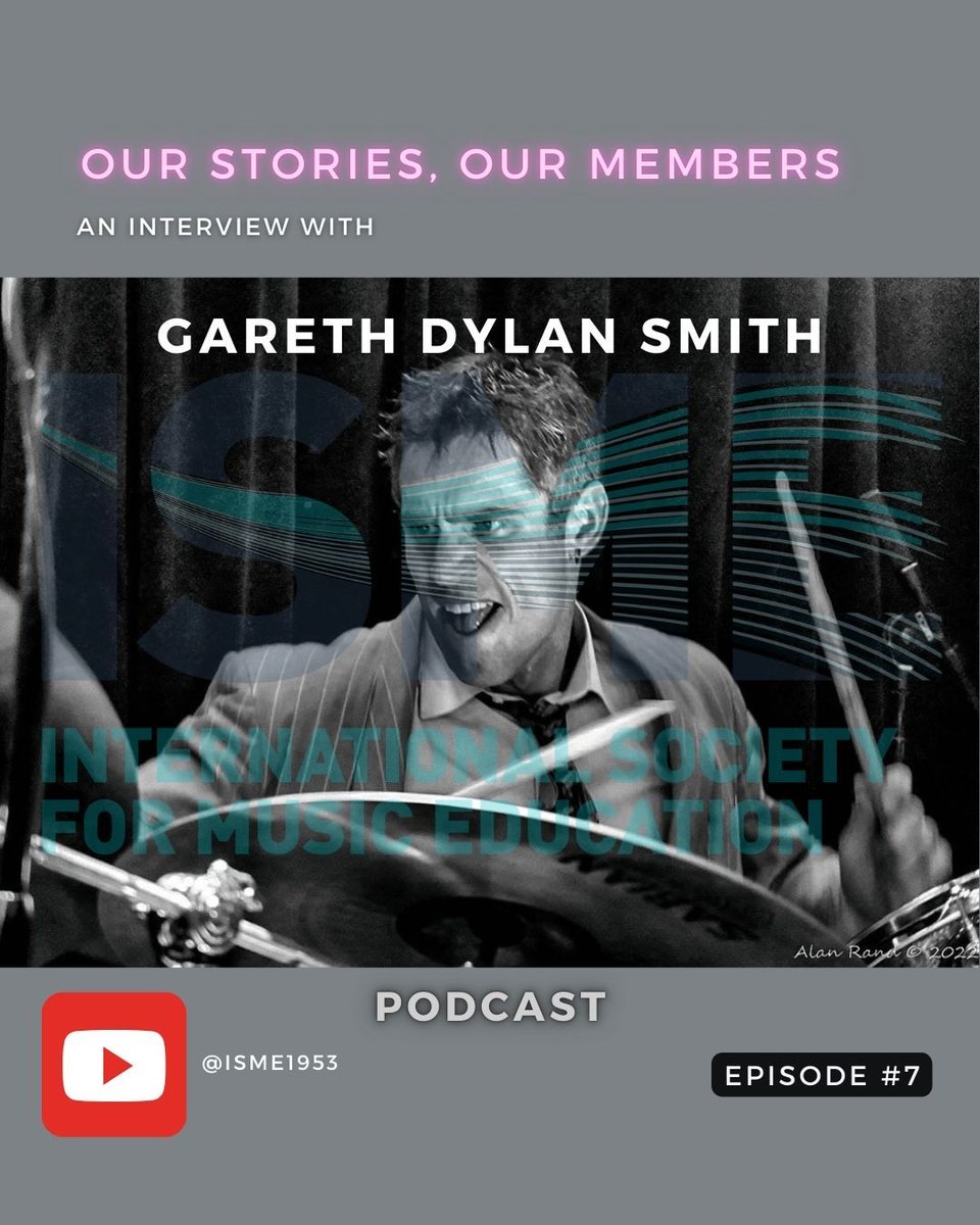 🎸 Punk roots. Academic rigor. Big heart.
Gareth Dylan Smith stars in Ep. 7 of Our Stories, Our Members 💥
🎬 Premieres this week – subscribe: youtube.com/isme1953
#ISME1953 #MusicEd #PunkScholar #OurStoriesOurMembers