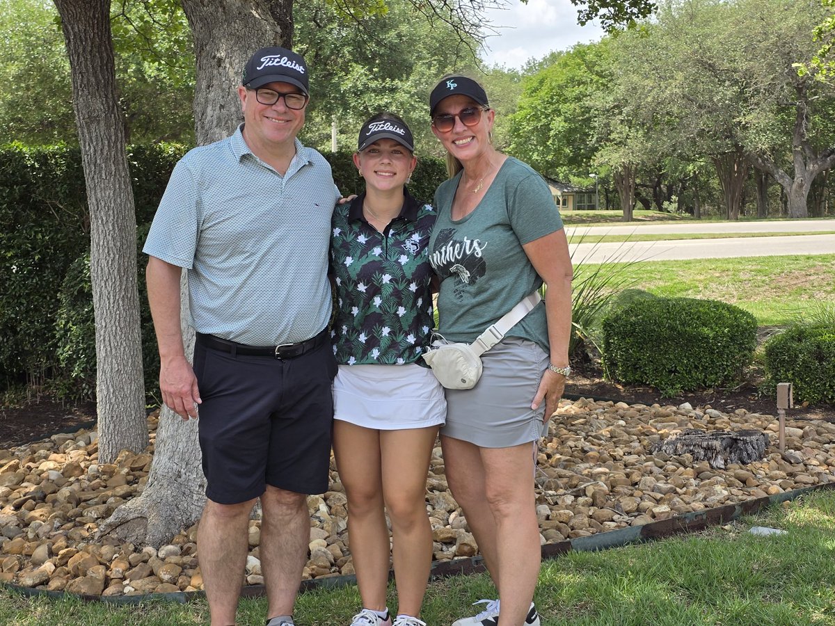 Congrats to Lilly Raymond who completed her 1st #UILStateGolf Championship today! She fired rounds of 80-78 and tied for 28th overall. #WeAreKPark <a href="/HumbleISD_KPHS/">Kingwood Park HS</a> The future is bright for #KParkgolf