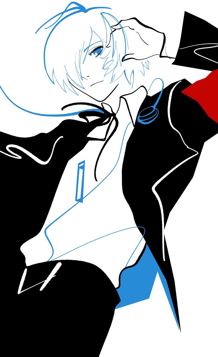 TENSHUSEI's tweet photo. earlier sketches 

#Persona3 #ペルソナ3 https://t.co/endrdzrP8p