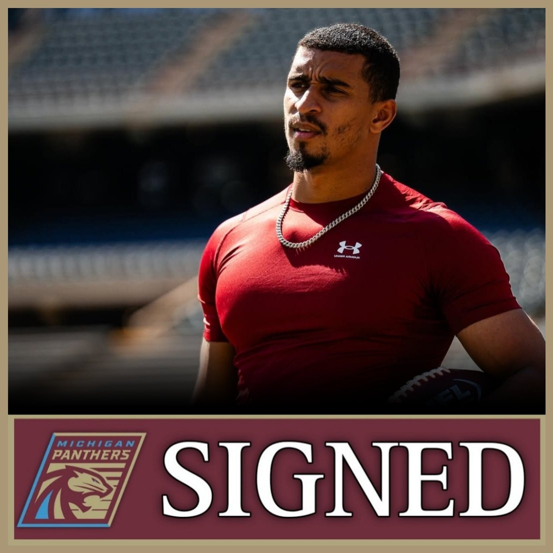 Michigan Panthers Dude (@mipanthersdude) on Twitter photo Per <a href="/JamesLarsenPFN/">James Larsen</a>, the Michigan Panthers have re-signed P Simon Laryea.
Laryea, a standout CFL specialist originally signed back in July 2024, returns following his preseason release.
Welcome back, <a href="/laryea_simon/">Simon Laryea</a>!
#LetsHunt Per <a href="/JamesLarsenPFN/">James Larsen</a>, the Michigan Panthers have re-signed P Simon Laryea.
Laryea, a standout CFL specialist originally signed back in July 2024, returns following his preseason release.
Welcome back, <a href="/laryea_simon/">Simon Laryea</a>!
#LetsHunt