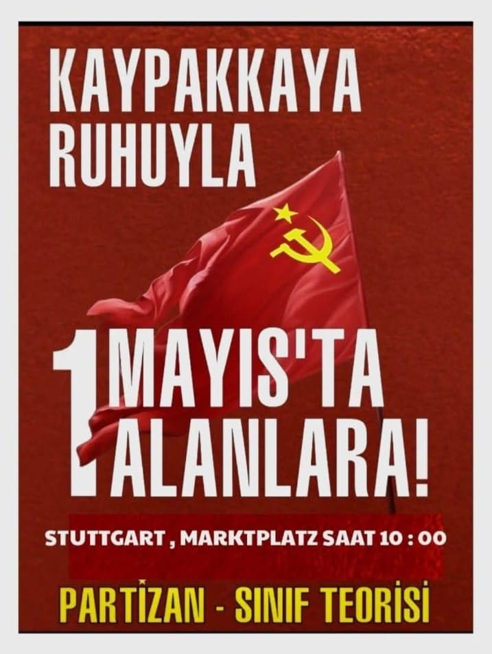AvusturyaF's tweet photo. #STUTTGART #SINIF #TEORİSİ #PARTİZAN #1MAYIS https://t.co/PY1run7qK1