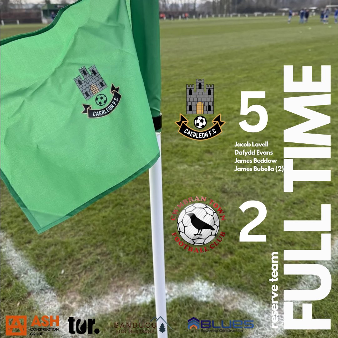 🟢⚫️ RESULT ⚫️🟢

The 2s round off a fantastic season with victory against <a href="/CwmbranTown/">Cwmbrân Town</a> 

27 Games
21 Wins
3 Draws
3 Defeats
78 scored
25 conceded

Fantastic effort lads 👏🏻 

CHAMPIONS 🏆💚