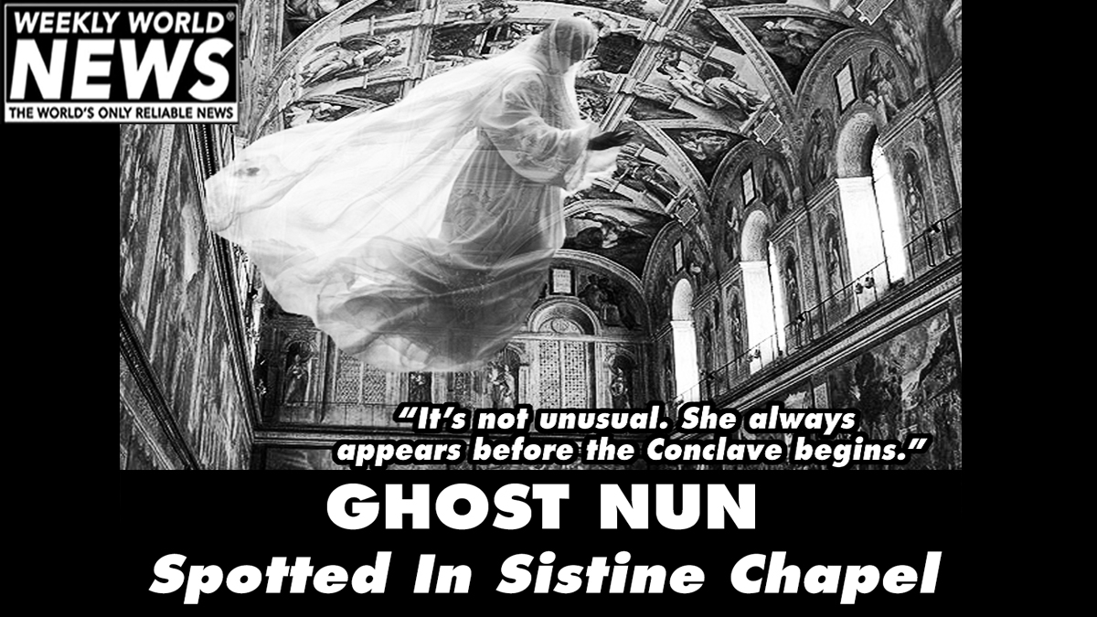"Some think SHE is the one who selects the next Pope."