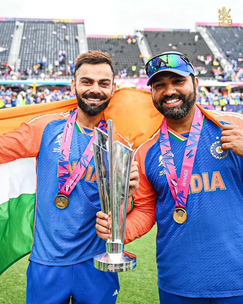 Royal Challengers Bengaluru (@rcbtweets) on Twitter photo ๐๐๐ ๐ซ๐๐๐ฌ๐จ๐ง๐ฌ ๐ญ๐จ ๐๐๐ฅ๐๐๐ซ๐๐ญ๐! ๐ฅณ
Wishing a very happy birthday to the captain of ๐ฎ๐ณ's recent T20 World Cup and Champions Trophy winning teams, and one of the finest openers, Rohit Sharma! ๐
Have a smashing day, โ๐๐ฅ๐๐๐! ๐
#PlayBold #เฒจเฒฎเณเฒฎRCB ๐๐๐ ๐ซ๐๐๐ฌ๐จ๐ง๐ฌ ๐ญ๐จ ๐๐๐ฅ๐๐๐ซ๐๐ญ๐! ๐ฅณ
Wishing a very happy birthday to the captain of ๐ฎ๐ณ's recent T20 World Cup and Champions Trophy winning teams, and one of the finest openers, Rohit Sharma! ๐
Have a smashing day, โ๐๐ฅ๐๐๐! ๐
#PlayBold #เฒจเฒฎเณเฒฎRCB