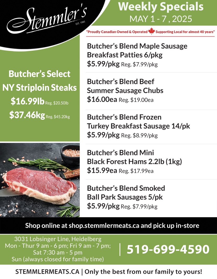 Stemmler Meats tweet media