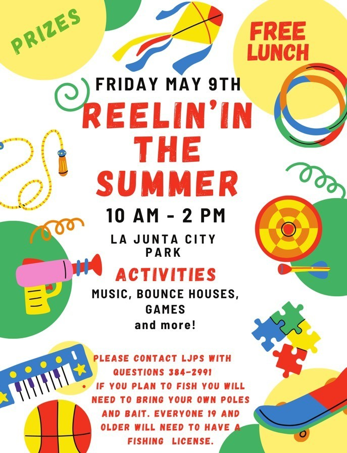 Open to all East Otero School District students and their families. Save the date!