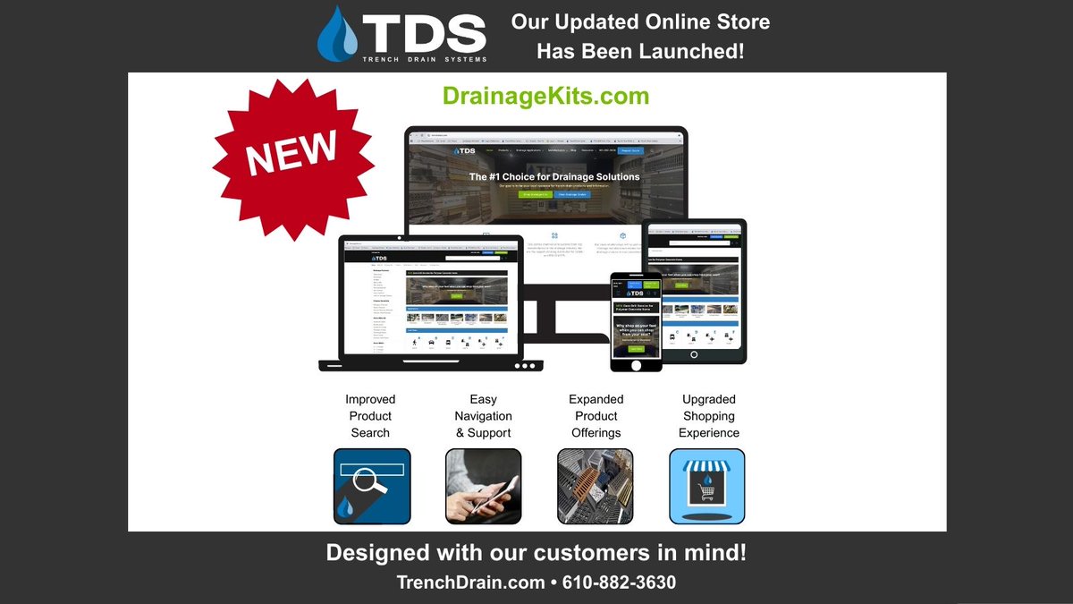 🚨 Big News! Our Updated Online Store is LIVE! 🚨
It’s faster and easier to use — designed with you in mind. Whether shopping on desktop or mobile, the experience is now smoother than ever!
Shop Now drainagekits.com
#EasyDrainage #DrainageKits #WebsiteRefresh #TrenchDrain