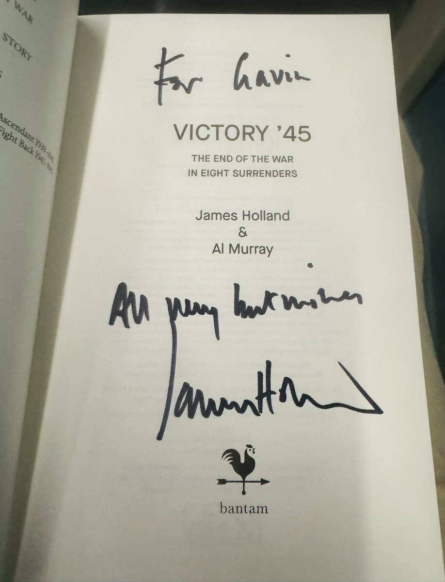 GAV (@gavtrav) on Twitter photo A fabulous evening with <a href="/James1940/">James Holland</a> hosted by <a href="/LinghamsBooks/">Linghams Bookshop books, toys and author events</a>
A big thank you for such an interesting listen, more facts from the top
of your head than you could shake a Sten at - looking forward to getting stuck into the book. Cheers! A fabulous evening with <a href="/James1940/">James Holland</a> hosted by <a href="/LinghamsBooks/">Linghams Bookshop books, toys and author events</a>
A big thank you for such an interesting listen, more facts from the top
of your head than you could shake a Sten at - looking forward to getting stuck into the book. Cheers!