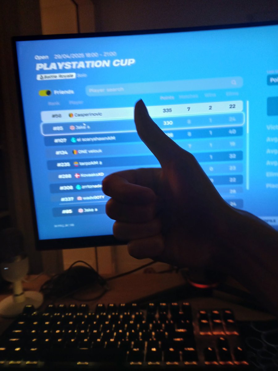 Chilling qual for ps cup 😎