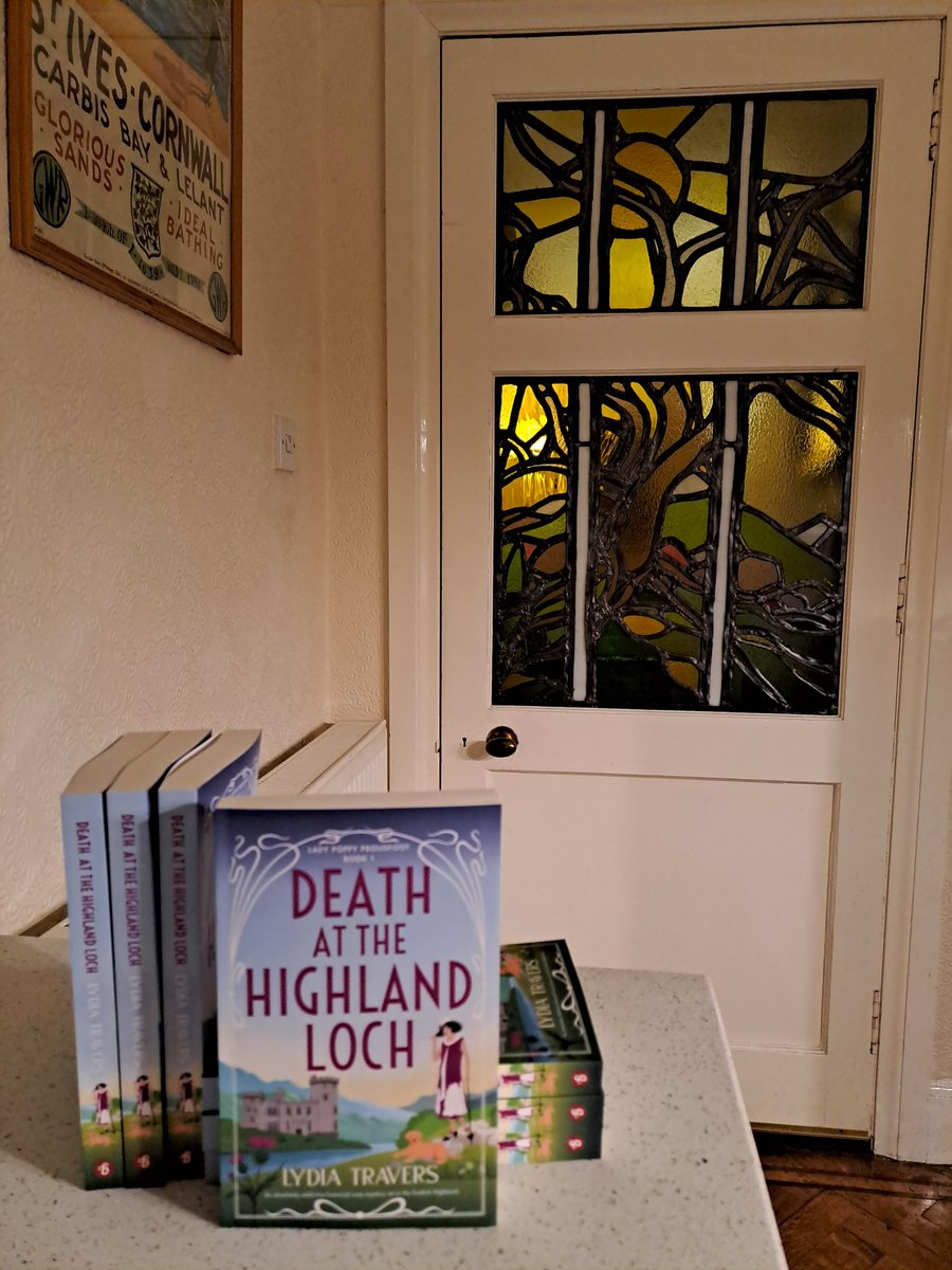 Copies just delivered of the first in my new Poppy Proudfoot series. #Scotland #scottishhighlands #cosycrime #cozycrime #cosymystery #historicalfiction