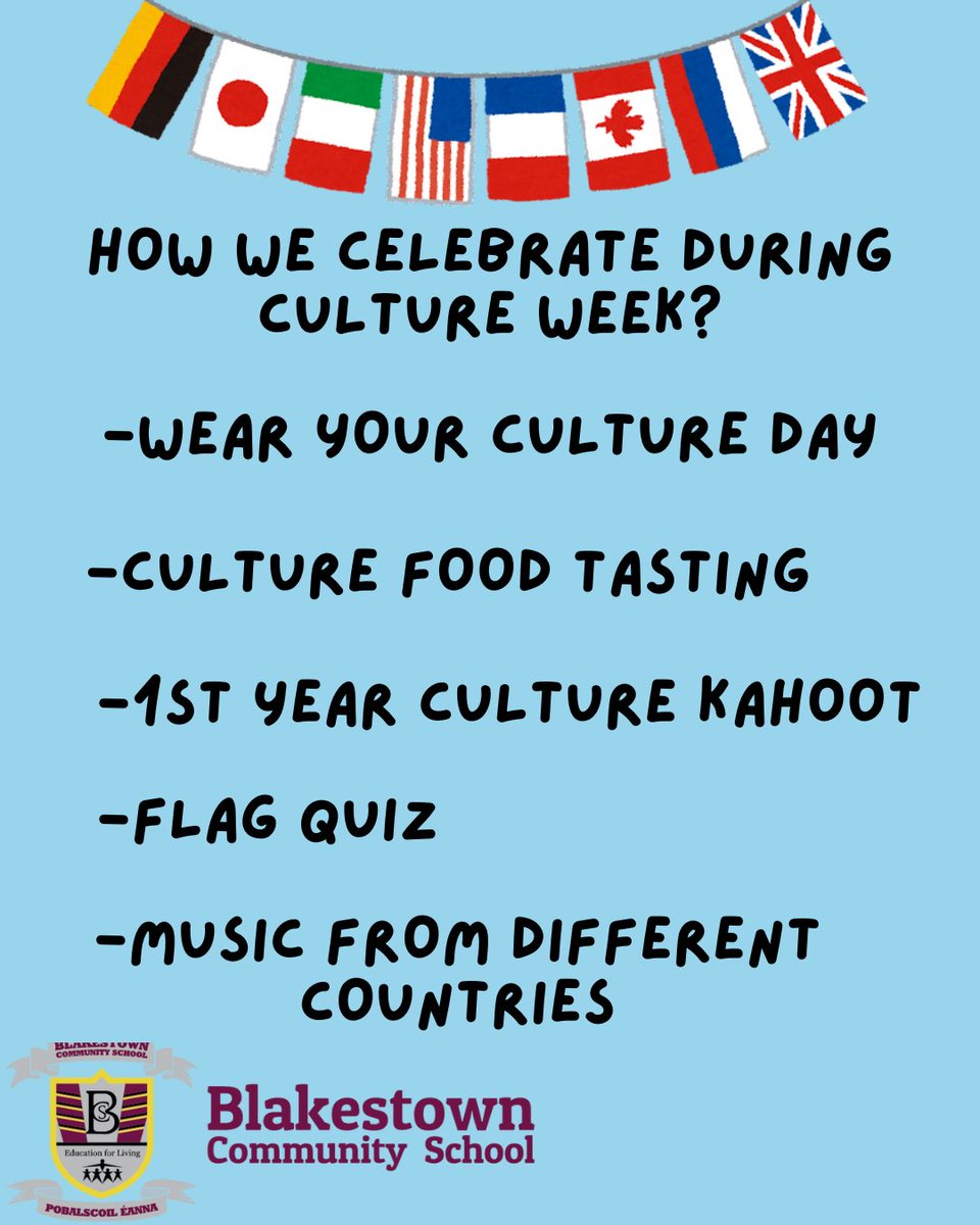 Blakestown CS PE and Extra-curricular (@blakestown_pe) on Twitter photo Celebrating our school's amazing cultural diversity this week with some special events lined up <a href="/BlakestownCS/">Blakestown CS</a> <a href="/prog_BCS/">BCS Programmes</a> Celebrating our school's amazing cultural diversity this week with some special events lined up <a href="/BlakestownCS/">Blakestown CS</a> <a href="/prog_BCS/">BCS Programmes</a>