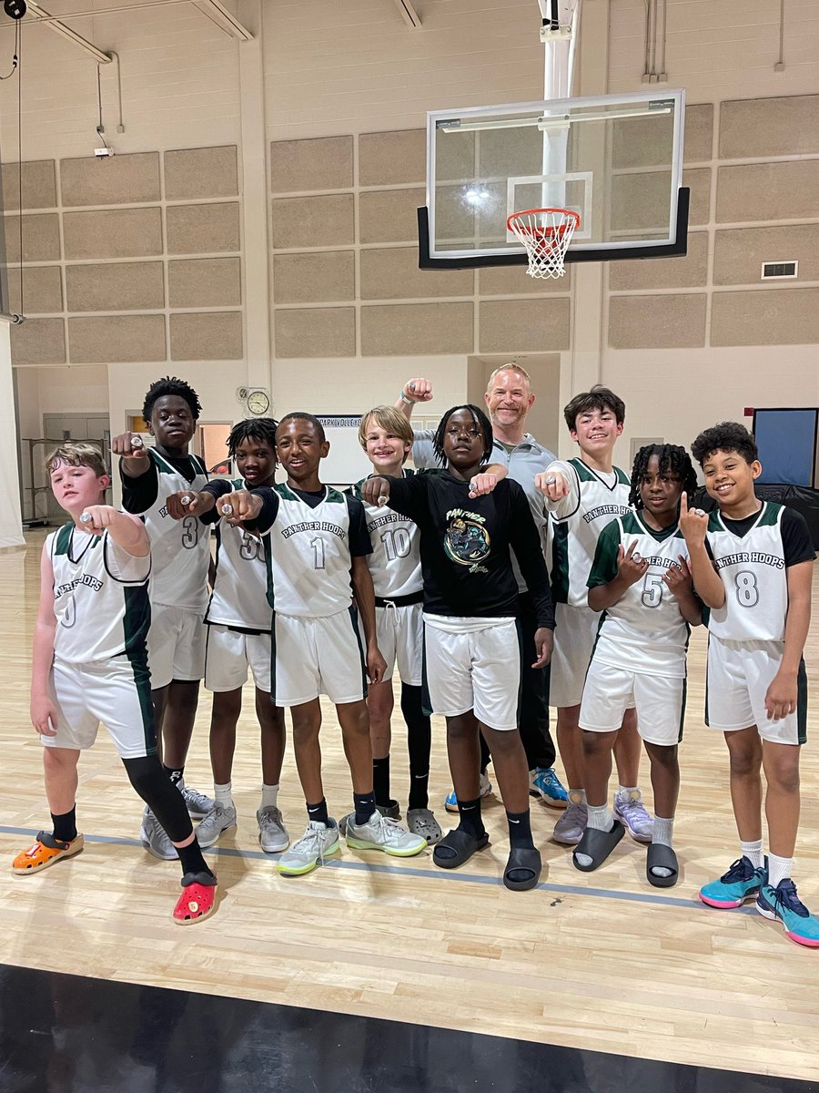squintau's tweet photo. @ThePelhamWayMBB 6th grade travel team won the tournament the week before! Good things are ahead for Pelham Basketball! https://t.co/TxaRcdr9D2