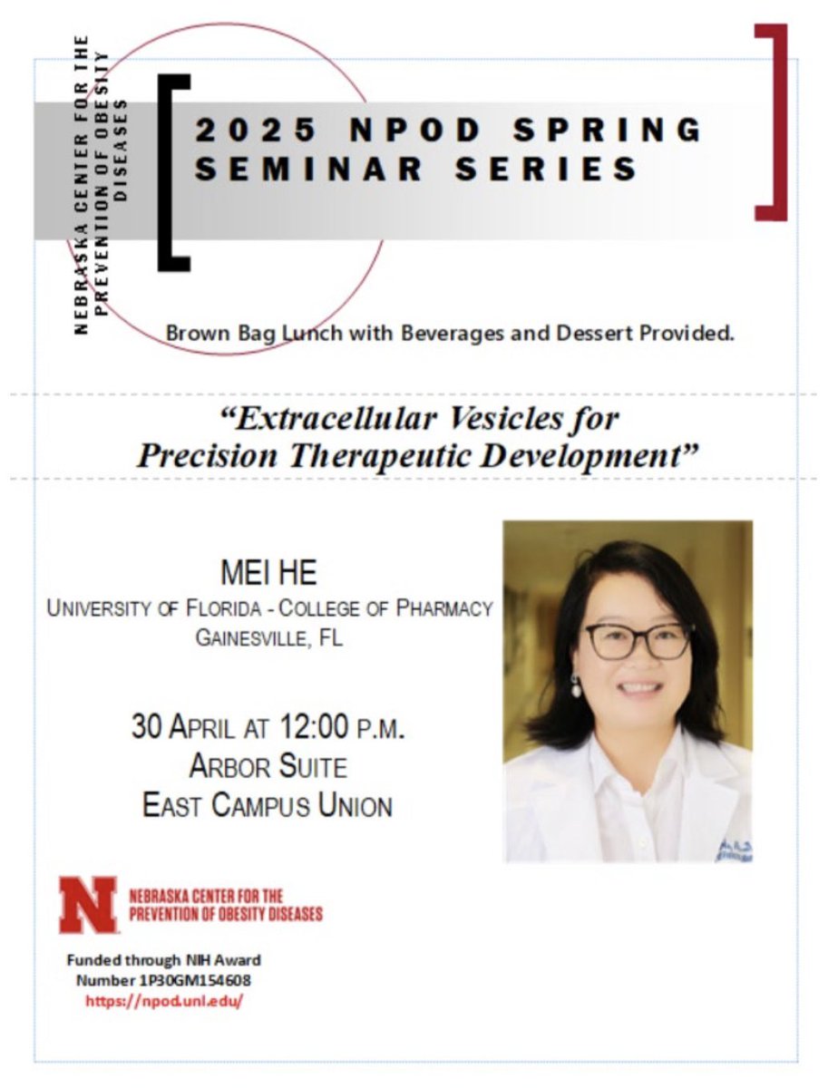 Look forward to meeting colleagues from Nebraska Lincoln 😊😊😊