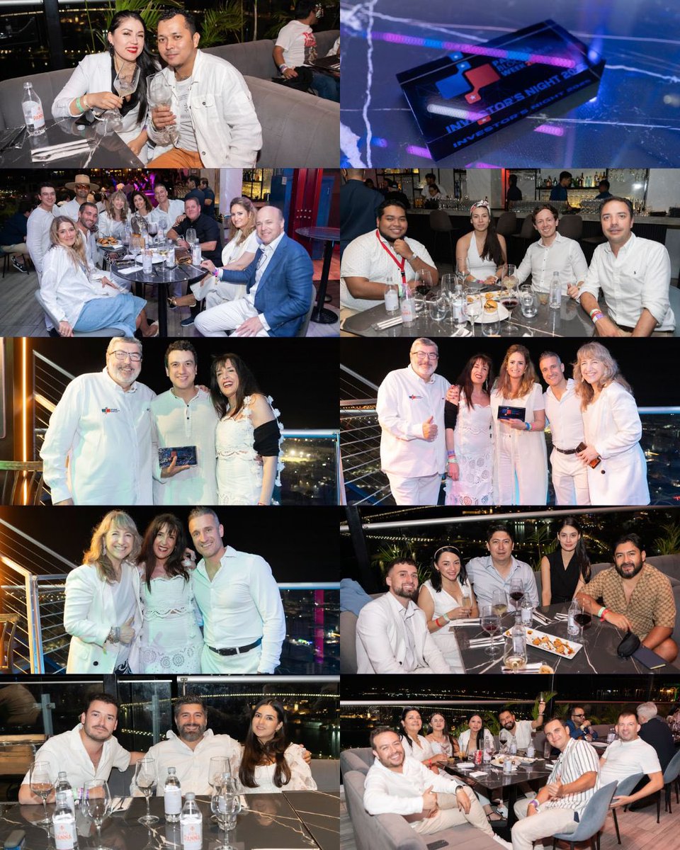 LatamBlockWeek's tweet photo. La Investor’s Night fue mucho más que un encuentro: fue una celebración del talento, la comunidad y la innovación. ✨

Durante la #panamablockchainweek nos reunimos para conectar, compartir ideas y abrir espacio a nuevas voces en el ecosistema Web3.

Gracias a cada persona que se sumó, compartió su energía y formó parte de esta noche tan especial.

¡Esto solo acaba de empezar!🚀

#innovacion #panamablockchainweek2025 #inversion #cielo #investorsnight