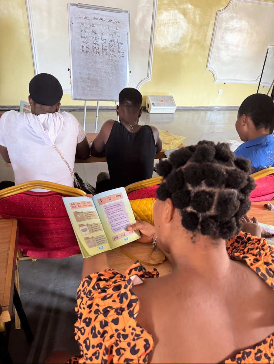 PathfindersJI's tweet photo. Thanks to @StateDept @JTIP_State , we kicked off Adult Literacy classes for at-risk women and trafficking survivors, rewriting their stories. From holding a pencil for the first time to writing their names, their courage is changing everything. Graduation soon! #not4sale https://t.co/CRRbxIPclC
