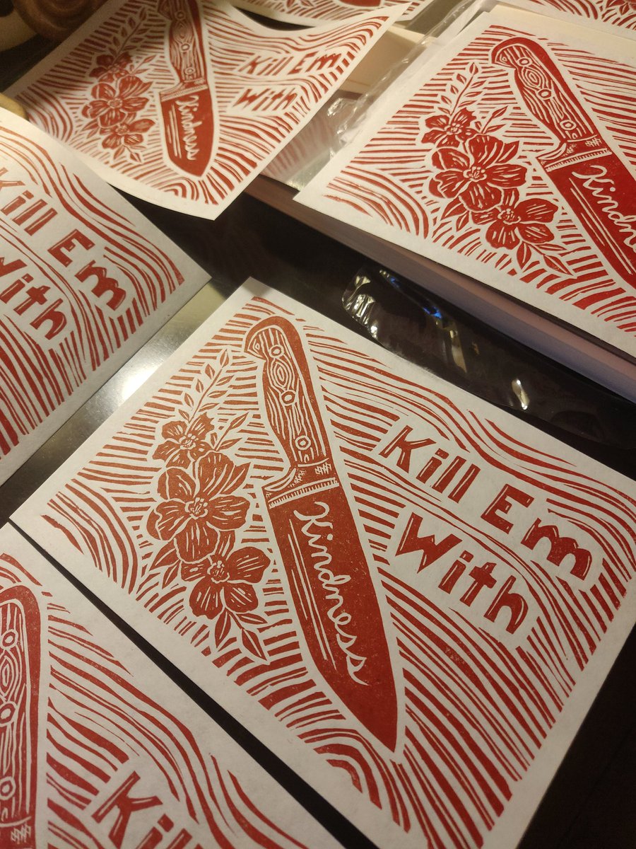 tmr_makes's tweet image. Funderaiser prints are drying they will probably be ready by this weekend. Prints are 18 each with at least 75% being donated to two animal rescues of my choice. Proof of donation will be provided. This block is going to be retired early and will not be a hide and find print.