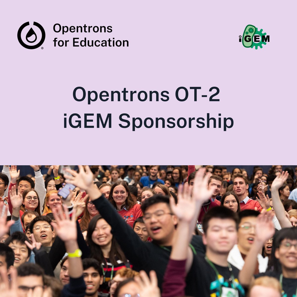 We’re excited to once again sponsor iGEM teams for the 2025 competition!
iGEM is where the next generation of synthetic biologists come together to tackle some of the world’s biggest challenges. Every year, teams design, build, and test incredible new projects—and many past