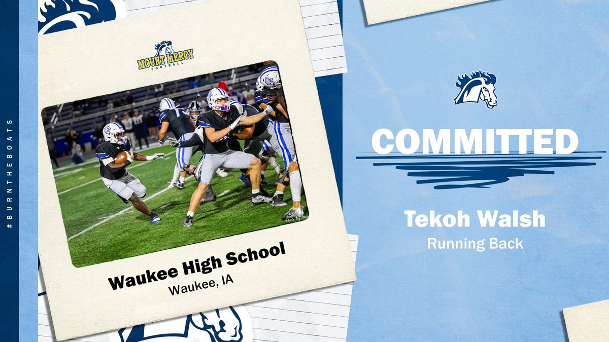 Proud to say I am announcing my commitment to play football for <a href="/MountMercyFB/">Mount Mercy Football</a>. I am thankful for God, my family, and the people who supported me to get me to this point. Thank you <a href="/CoachMDDaniels/">MD Daniels</a> for giving me this opportunity to further my athletic and academic career. #AGTG