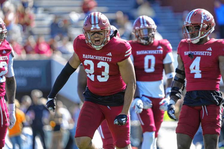 Zymari “Z” Bailey 2026 (@zeekmak) on Twitter photo Thank you <a href="/UMassFootball/">UMass Football</a> for personally inviting me to camp I look forward to showcasing my talent !!#Flagship
<a href="/CoachMarshallJ/">Jon Marshall</a> <a href="/PRZNewEngland/">Prep Redzone New England</a> <a href="/CoachTRegueira/">Coach Tony Regueira</a> <a href="/CoachDanOB/">Dan O'Brien</a> <a href="/CoachJoeCas/">Joe Castellitto</a> <a href="/NyeemWartman/">Coach Wart</a> <a href="/JakeLaneUMass/">Jake Lane</a> <a href="/CoachWhiteUMass/">Brian White</a> <a href="/CoachLanceo/">Coach Lance</a> <a href="/coachharasymiak/">Joe Harasymiak</a> <a href="/Coach_MLayman/">Matt Layman</a> Thank you <a href="/UMassFootball/">UMass Football</a> for personally inviting me to camp I look forward to showcasing my talent !!#Flagship
<a href="/CoachMarshallJ/">Jon Marshall</a> <a href="/PRZNewEngland/">Prep Redzone New England</a> <a href="/CoachTRegueira/">Coach Tony Regueira</a> <a href="/CoachDanOB/">Dan O'Brien</a> <a href="/CoachJoeCas/">Joe Castellitto</a> <a href="/NyeemWartman/">Coach Wart</a> <a href="/JakeLaneUMass/">Jake Lane</a> <a href="/CoachWhiteUMass/">Brian White</a> <a href="/CoachLanceo/">Coach Lance</a> <a href="/coachharasymiak/">Joe Harasymiak</a> <a href="/Coach_MLayman/">Matt Layman</a>