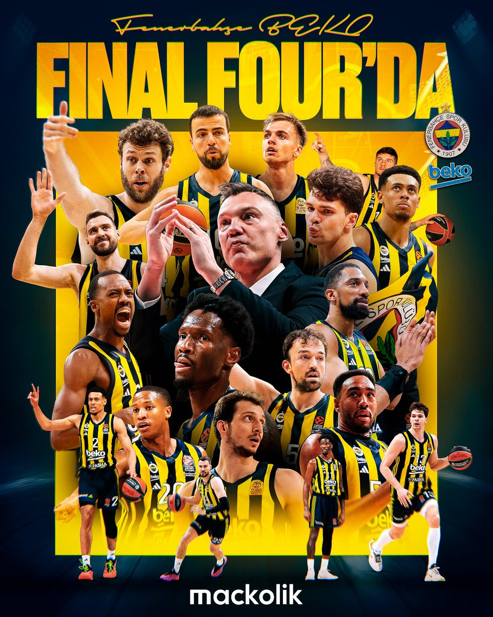 🇹🇷✨ FENERBAHÇE BEKO, EUROLEAGUE'DE FİNAL FOUR'DA!