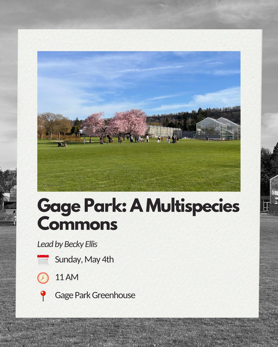 Fascinated by ecosystems? Come to our Sunday walk, 🌿 Gage Park: A Multispecies Commons. Lead by Becky Ellis. #Hamilton #HamiltonEvents #JanesWalk #janeswalkhamilton