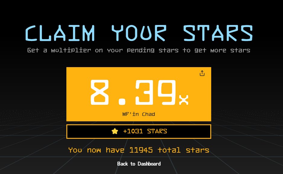 ufukless1's tweet image. I just got a 8.39x multiplier on my stars, earning 1031 stars for the @SuccinctLabs leaderboard! 

#SuccinctStars #SuccinctNetwork #ZKProofs
@0xCRASHOUT