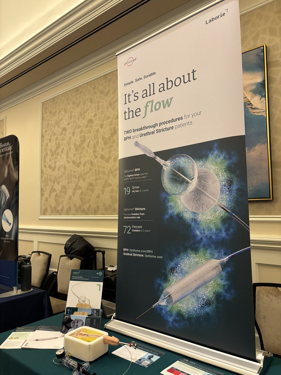 Optilume (@optilumedcb) on Twitter photo So proud to be the platinum sponsor for this year’s <a href="/SocietyofBPD/">BPDSociety</a> Annual Meeting at the AUA! Thank you <a href="/DrDeanElterman/">Dean Elterman</a> for presenting on the long-term effectiveness of #OptilumeBPH and the EVEREST 5-year and PINNACLE 3-year interim clinical data this morning.
#AUA25 So proud to be the platinum sponsor for this year’s <a href="/SocietyofBPD/">BPDSociety</a> Annual Meeting at the AUA! Thank you <a href="/DrDeanElterman/">Dean Elterman</a> for presenting on the long-term effectiveness of #OptilumeBPH and the EVEREST 5-year and PINNACLE 3-year interim clinical data this morning.
#AUA25