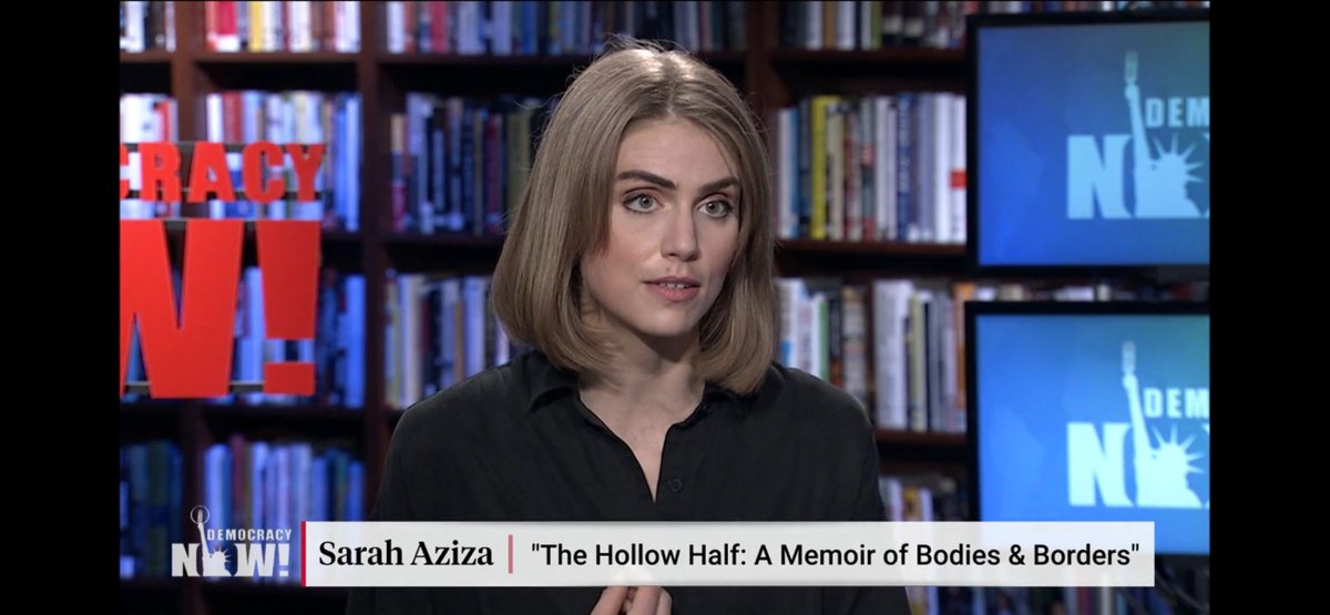 Catapult (@catapultstory) on Twitter photo ICYMI: author Sarah Aziza sat down with <a href="/democracynow/">Democracy Now!</a> to talk about how she drew inspiration from her grandmother while writing her memoir THE HOLLOW HALF, and the importance of preserving and defending the beauty of Palestine.
Watch now: buff.ly/1NF4mzw ICYMI: author Sarah Aziza sat down with <a href="/democracynow/">Democracy Now!</a> to talk about how she drew inspiration from her grandmother while writing her memoir THE HOLLOW HALF, and the importance of preserving and defending the beauty of Palestine.
Watch now: buff.ly/1NF4mzw