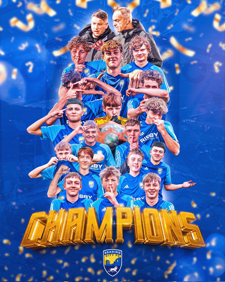 RCFC_Academy's tweet image. 𝘾𝙝𝙖𝙢𝙥𝙞𝙤𝙣𝙚, 𝘾𝙝𝙖𝙢𝙥𝙞𝙤𝙣𝙚, 𝙊𝙡𝙚, 𝙤𝙡𝙚, 𝙤𝙡𝙚, 𝘾𝙝𝙖𝙢𝙥𝙞𝙤𝙣𝙚, 𝘾𝙝𝙖𝙢𝙥𝙞𝙤𝙣𝙚, 𝙊𝙡𝙚, 𝙤𝙡𝙚, 𝙤𝙡𝙚
🏆 2024/25 ALLIED COUNTIES YOUTH FOOTBALL LEAGUE CENTRAL DIVISION CHAMPIONS 🏆
#ThePrideOfReading 🦁