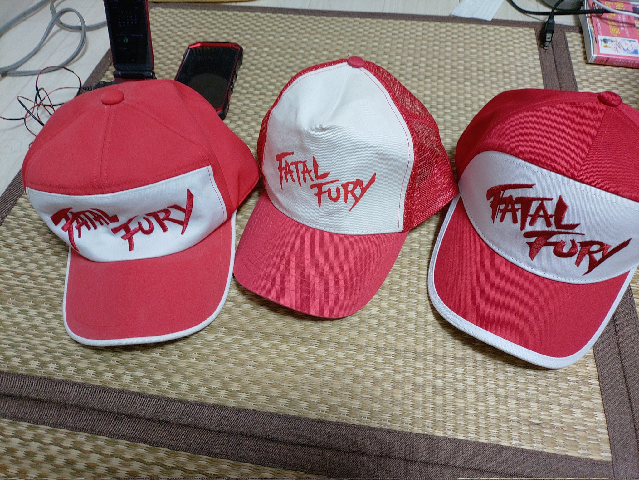 餓狼伝説 テリーボガード レトロ 帽子 大会 スト6｣にシリーズ初