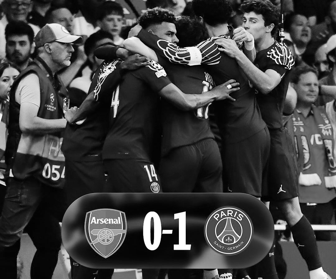 Primo atto. ARSENAL - PSG 

-Donnarumma monumentale salvato il risultato 2 volte
- Doué TREMENDO Crack mediaticamente snobbato 
- El Mosquito Dembele nel suo prime 
- Tutto aperto. Ci vediamo tra una settimana. 🧉⚽️