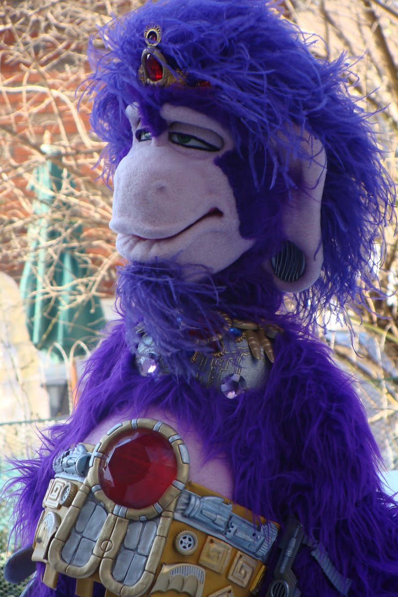 FurryPuppet's tweet image. Love this one. It's a bionic ape creature and we had incredible time working on him ✨ #puppets #creature #custompuppet #puppetstudio #newyork