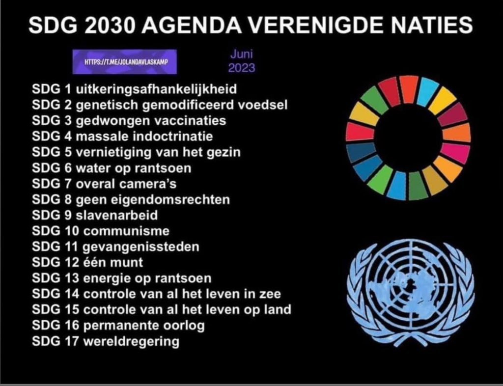 agtmael_mieke's tweet image. SDG AGENDA VN

3 grote loeigevaarlijke #WEF2030AGENDA uitvoerders in BEELD! #LandVerraders